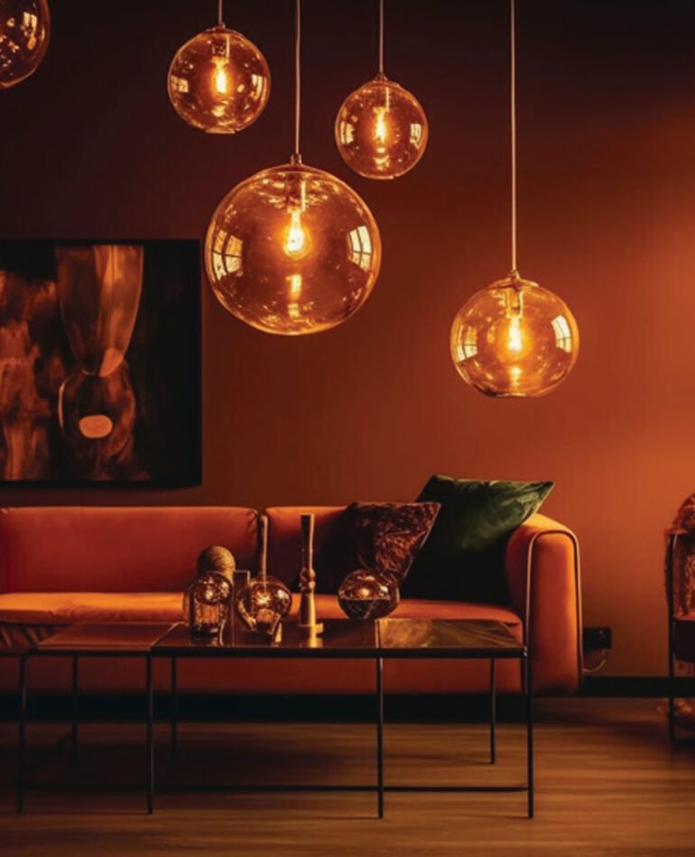 Contemporary living room interior design by Ambikraft Interiors in Bhubaneswar